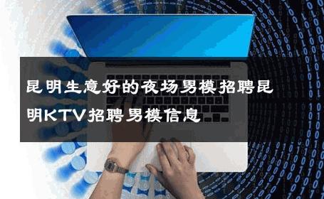 昆明生意好的夜场男模招聘昆明KTV招聘男模信息 