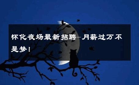 怀化夜场最新招聘-月薪过万不是梦！ 