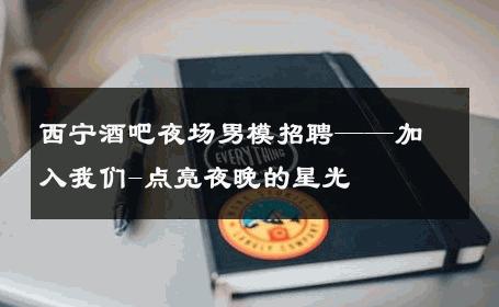 西宁酒吧夜场男模招聘——加入我们-点亮夜晚的星光 