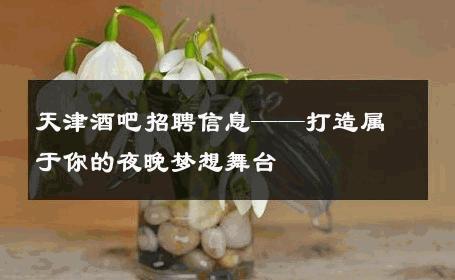 天津酒吧招聘信息——打造属于你的夜晚梦想舞台 