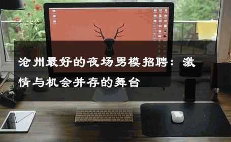 沧州最好的夜场男模招聘：激情与机会并存的舞台 