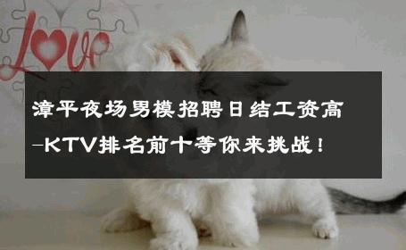 漳平夜场男模招聘日结工资高-KTV排名前十等你来挑战！ 