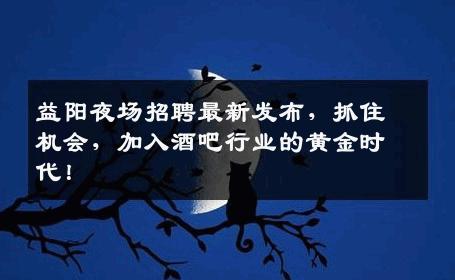 益阳夜场招聘最新发布，抓住机会，加入酒吧行业的黄金时代！