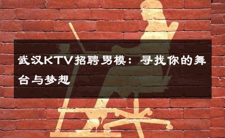武汉KTV招聘男模：寻找你的舞台与梦想 