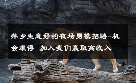 萍乡生意好的夜场男模招聘-机会难得-加入我们赢取高收入 