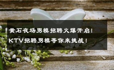黄石夜场男模招聘火爆开启！KTV招聘男模等你来挑战！ 