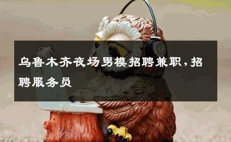 乌鲁木齐夜场男模招聘兼职,招聘服务员 