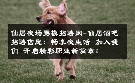 仙居夜场男模招聘网-仙居酒吧招聘信息：畅享夜生活-加入我们-开启精彩职业新篇章！ 