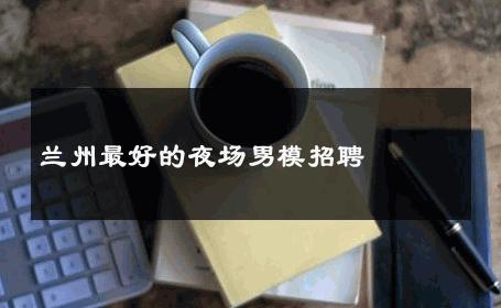 兰州最好的夜场男模招聘 