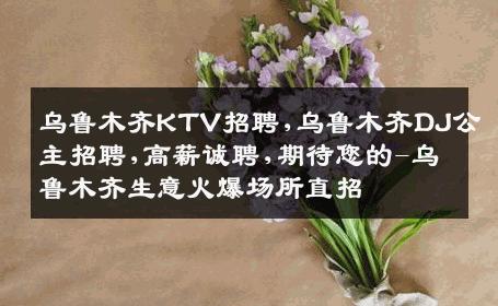 乌鲁木齐KTV招聘,乌鲁木齐DJ公主招聘,高薪诚聘,期待您的-乌鲁木齐生意火爆场所直招