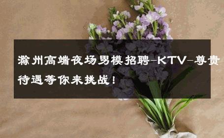 滁州高端夜场男模招聘-KTV-尊贵待遇等你来挑战！ 