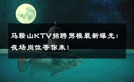 马鞍山KTV招聘男模最新曝光：夜场岗位等你来！ 