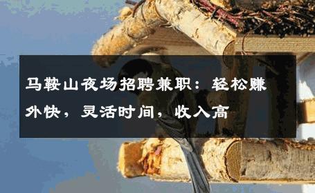 马鞍山夜场招聘兼职：轻松赚外快，灵活时间，收入高