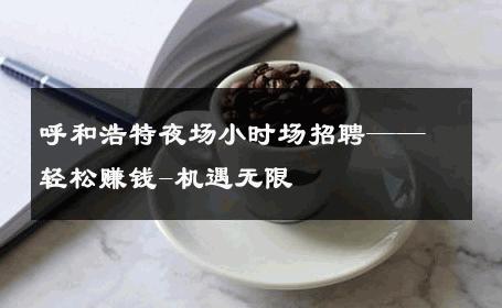 呼和浩特夜场小时场招聘——轻松赚钱-机遇无限 