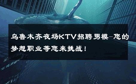 乌鲁木齐夜场KTV招聘男模-您的梦想职业等您来挑战！ 