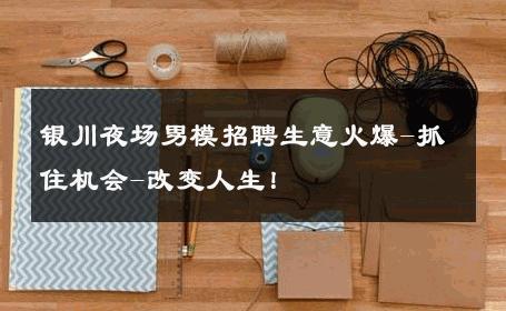 银川夜场男模招聘生意火爆-抓住机会-改变人生！ 