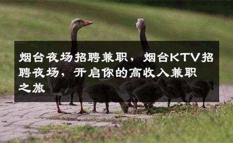 烟台夜场招聘兼职，烟台KTV招聘夜场，开启你的高收入兼职之旅