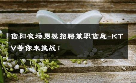 信阳夜场男模招聘兼职信息-KTV等你来挑战！ 