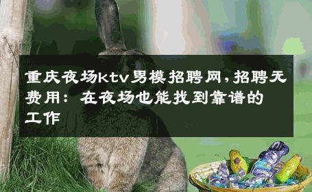 重庆夜场ktv男模招聘网,招聘无费用：在夜场也能找到靠谱的工作 