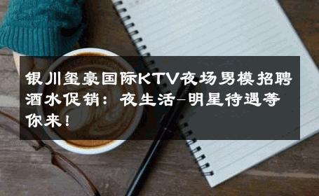银川玺豪国际KTV夜场男模招聘酒水促销：夜生活-明星待遇等你来！ 