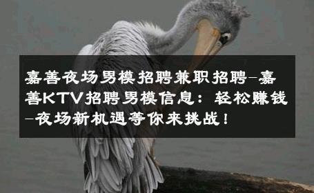嘉善夜场男模招聘兼职招聘-嘉善KTV招聘男模信息：轻松赚钱-夜场新机遇等你来挑战！ 
