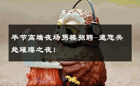 毕节高端夜场男模招聘-邀您共赴璀璨之夜！ 