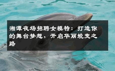 湘潭夜场招聘女模特：打造你的舞台梦想，开启华丽蜕变之路