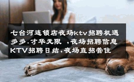 七台河连锁店夜场ktv招聘机遇多多.才华无限 ,夜场招聘信息KTV招聘日结,夜场直招管住