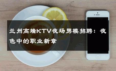 兰州高端KTV夜场男模招聘：夜色中的职业新章 