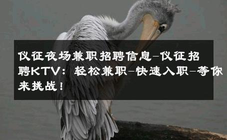 仪征夜场兼职招聘信息-仪征招聘KTV：轻松兼职-快速入职-等你来挑战！ 