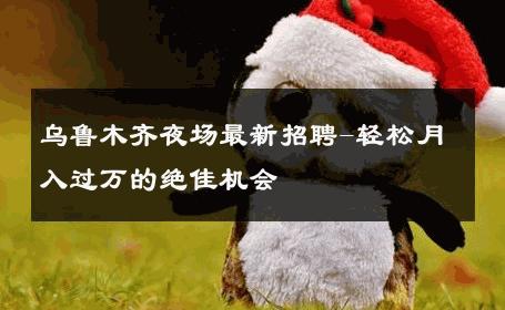 乌鲁木齐夜场最新招聘-轻松月入过万的绝佳机会 