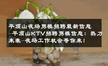 平顶山夜场男模招聘最新信息-平顶山KTV招聘男模信息：热力来袭-夜场工作机会等你来！ 