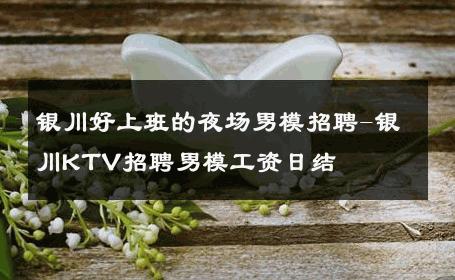 银川好上班的夜场男模招聘-银川KTV招聘男模工资日结 
