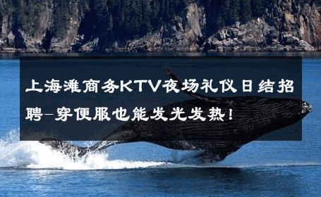 上海滩商务KTV夜场礼仪日结招聘-穿便服也能发光发热！ 