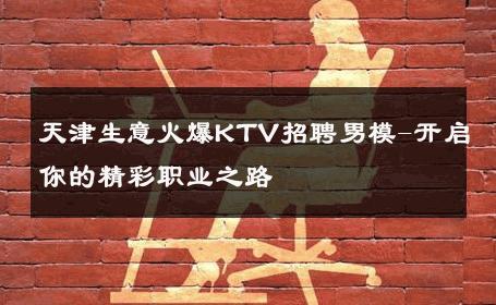 天津生意火爆KTV招聘男模-开启你的精彩职业之路 