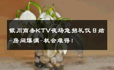 银川商务KTV夜场急招礼仪日结-房间爆满-机会难得！ 