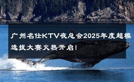 广州名仕KTV夜总会2025年度超模选拔大赛火热开启！ 