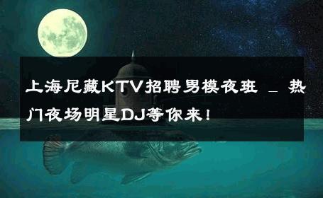 上海尼藏KTV招聘男模夜班 _ 热门夜场明星DJ等你来！ 