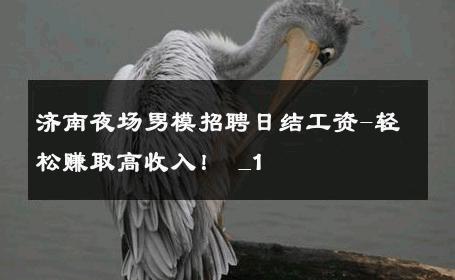 济南夜场男模招聘日结工资-轻松赚取高收入！ _1