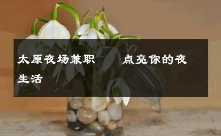 太原夜场兼职——点亮你的夜生活 