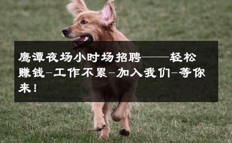 鹰潭夜场小时场招聘——轻松赚钱-工作不累-加入我们-等你来！ 