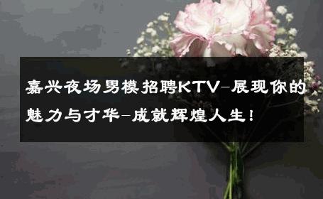 嘉兴夜场男模招聘KTV-展现你的魅力与才华-成就辉煌人生！ 
