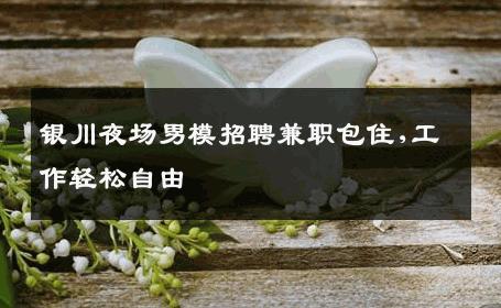 银川夜场男模招聘兼职包住,工作轻松自由 