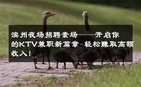 滨州夜场招聘素场——开启你的KTV兼职新篇章-轻松赚取高额收入！ 