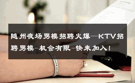 随州夜场男模招聘火爆—KTV招聘男模-机会有限-快来加入！ 