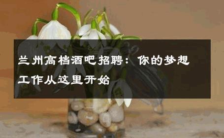 兰州高档酒吧招聘：你的梦想工作从这里开始 