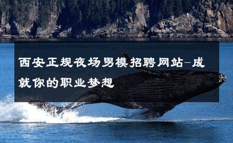 西安正规夜场男模招聘网站-成就你的职业梦想 