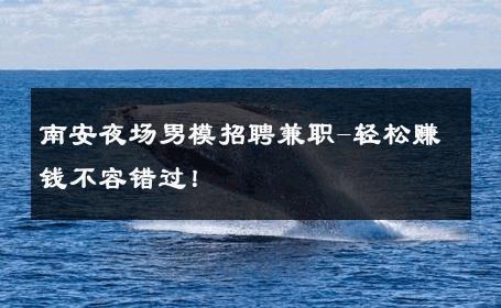 南安夜场男模招聘兼职-轻松赚钱不容错过！ 