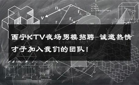 西宁KTV夜场男模招聘-诚邀热情才子加入我们的团队！ 