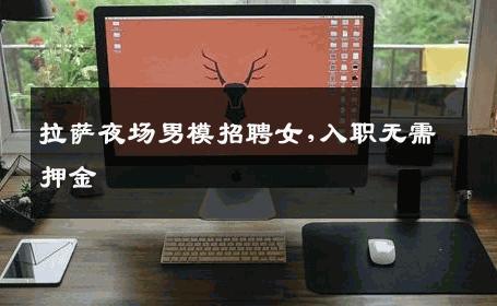 拉萨夜场男模招聘女,入职无需押金 